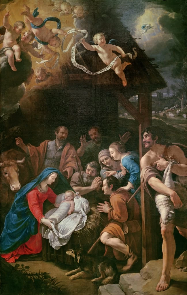 Adorazione dei pastori - Musee des Beaux, Arts, Lyon